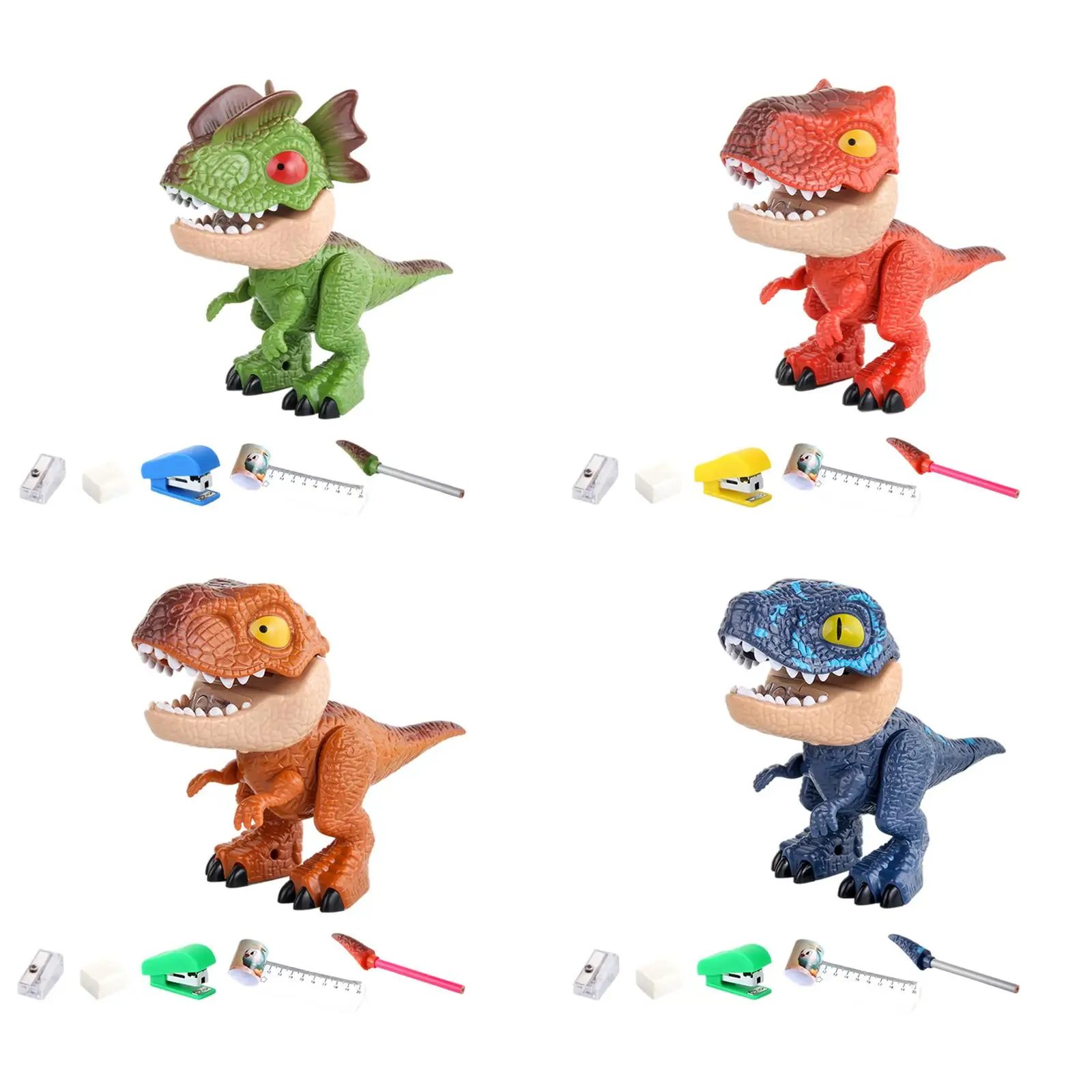 

Plastic DIY Disassembly Dinosaur Toys Stationery Pencil Sharpener for Kids