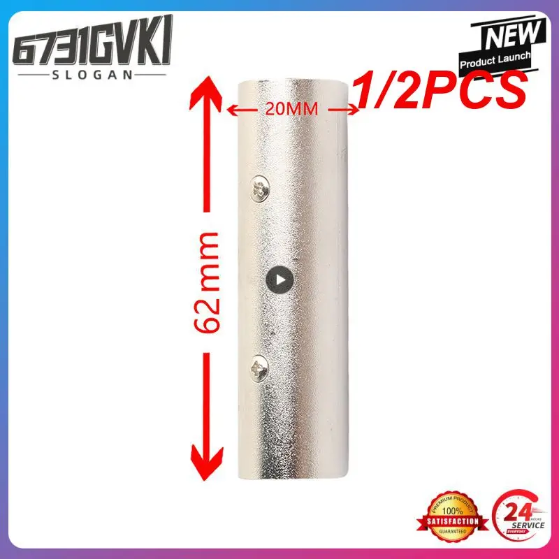 

1/2PCS Pin 3pin XLR Male To XLR Male SIM Card and Adapters MIC Power Microphone for Plug Connector Adapter