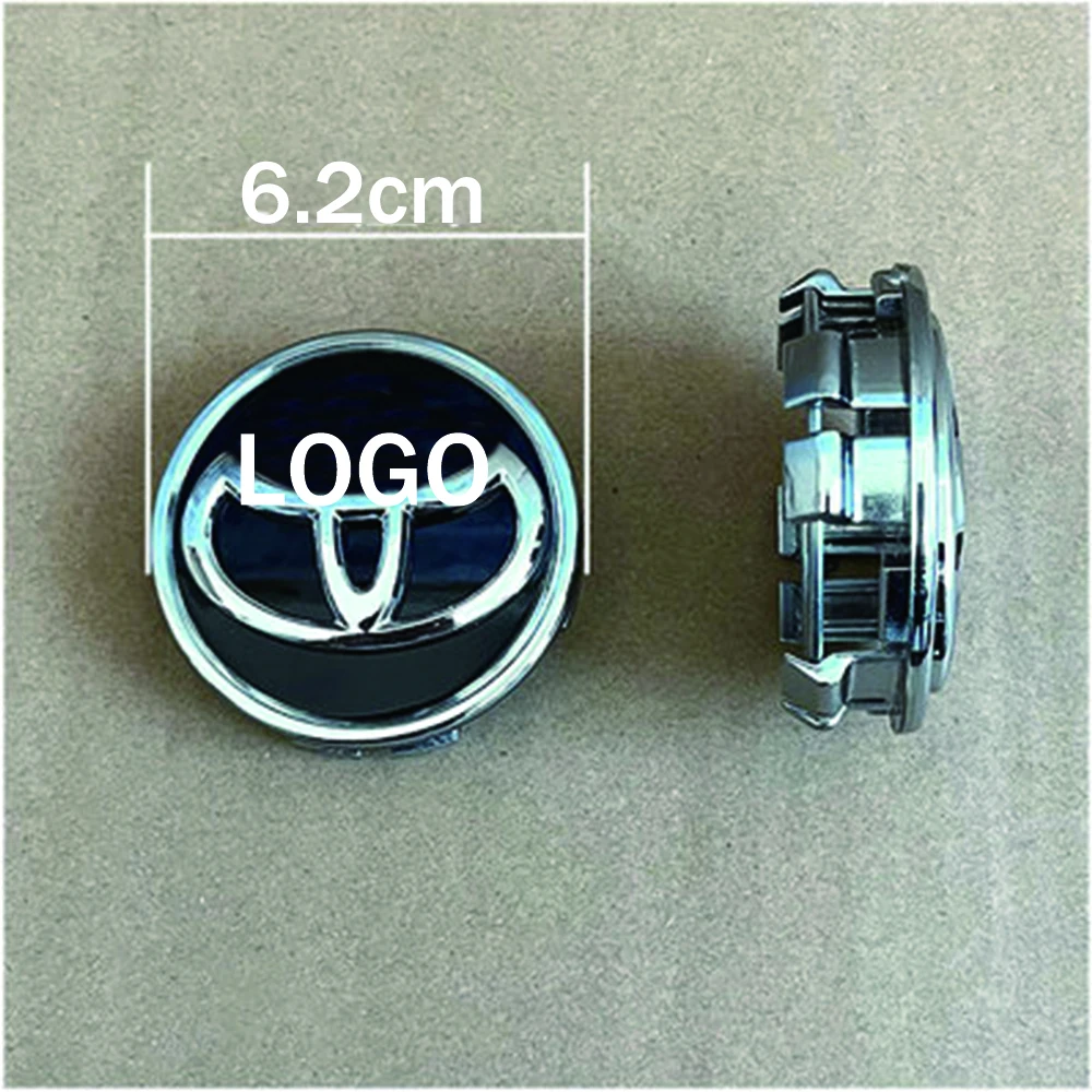 

Automobile Hub Center Cover For Toyota C-HR 2016-2022 62MM 42603-48140 4PCS