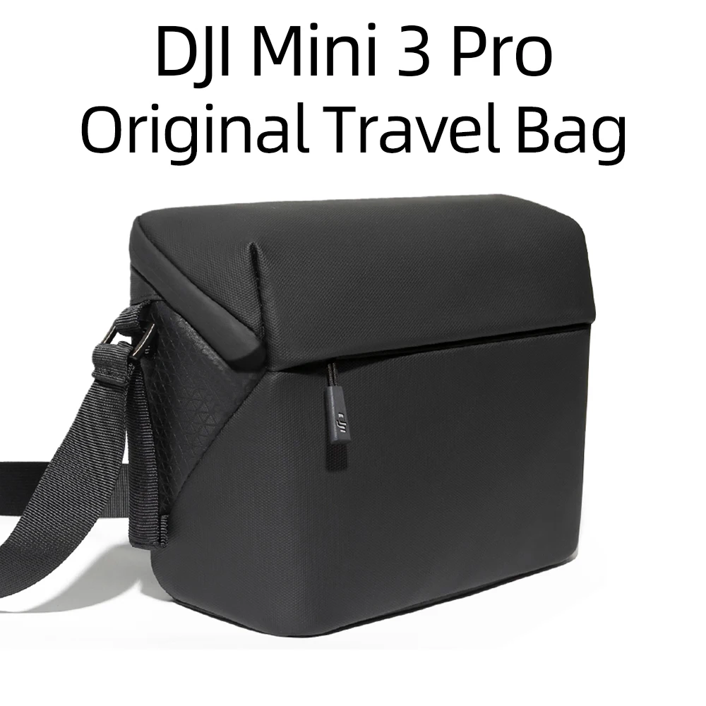 

Yoteen Messenger Bag for DJI MINI 3 PRO RC & RC N1 Oxford Waterproof Fabric Simple Style Black Shoulder Bag Adjustable Straps