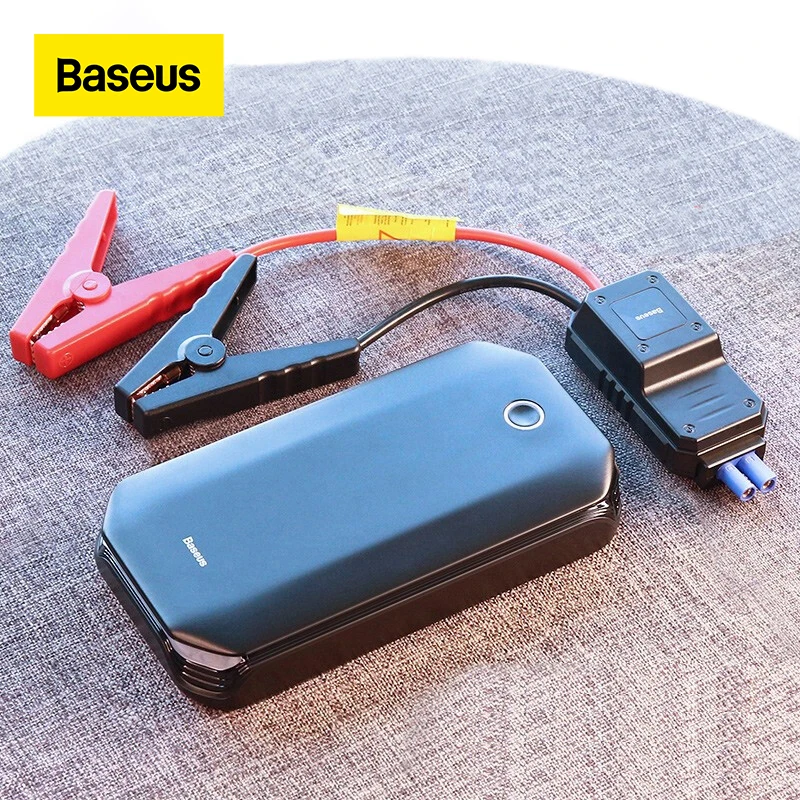 

Baseus Car Jump Starter Starting Device Battery Power Bank 800A Jumpstarter Auto Buster Emergency Booster Car Charger Jump Start