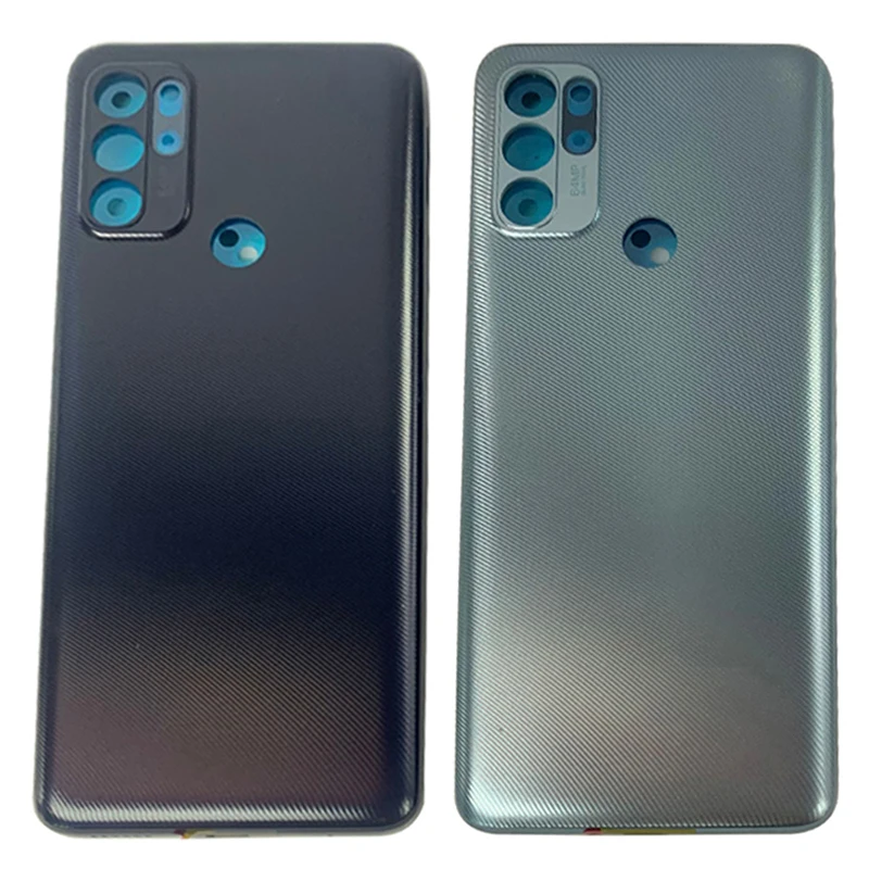 Крышка батарейного отсека задняя крышка корпуса для Motorola Moto G60S с клейкой