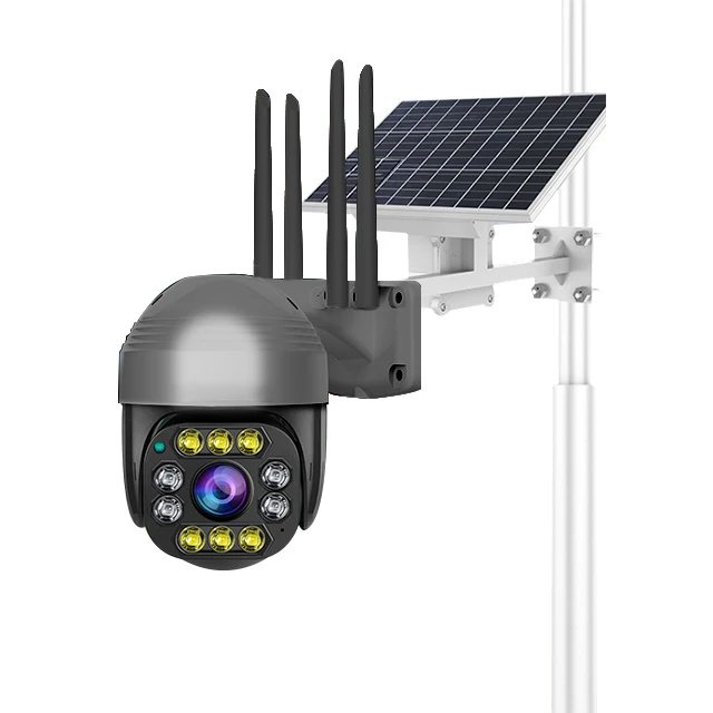 

SWGJ 1080 4G CCTV Camara de vigilancia 40W solar powered Battery surveillance wifi outdoor camera 24-hour continuous