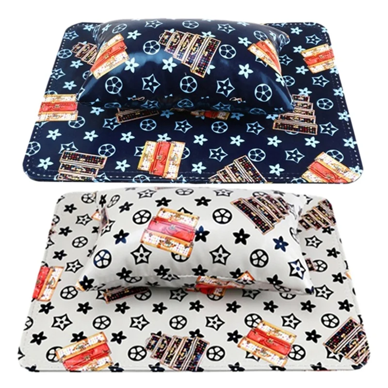 

Nail Art Hand Rest Washable Hand Cushion Sponge Pillow Holder Armrests Manicure Nail Tool Equipment With Mat