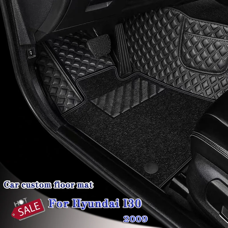 Автомобильные коврики для Hyundai I30 2009 водонепроницаемые на заказ накладки педаль