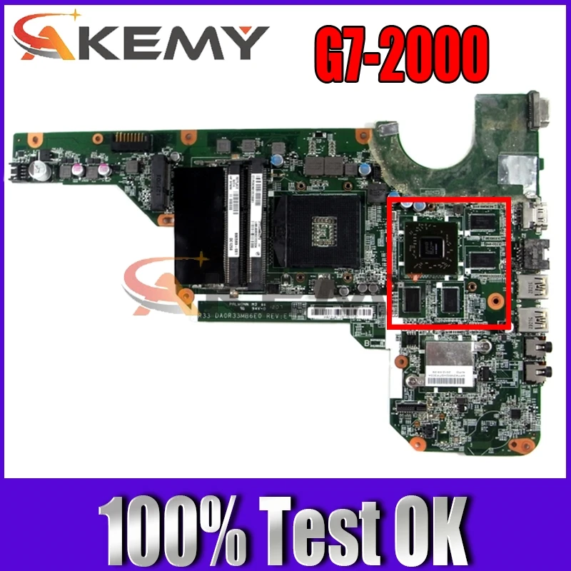 

680570-501 680569-001 680569-501 for hp pavilion G4-2000 G6-2000 g7 laptop with 100% fully tested DA0R33MB6F1 DA0R33MB6E0