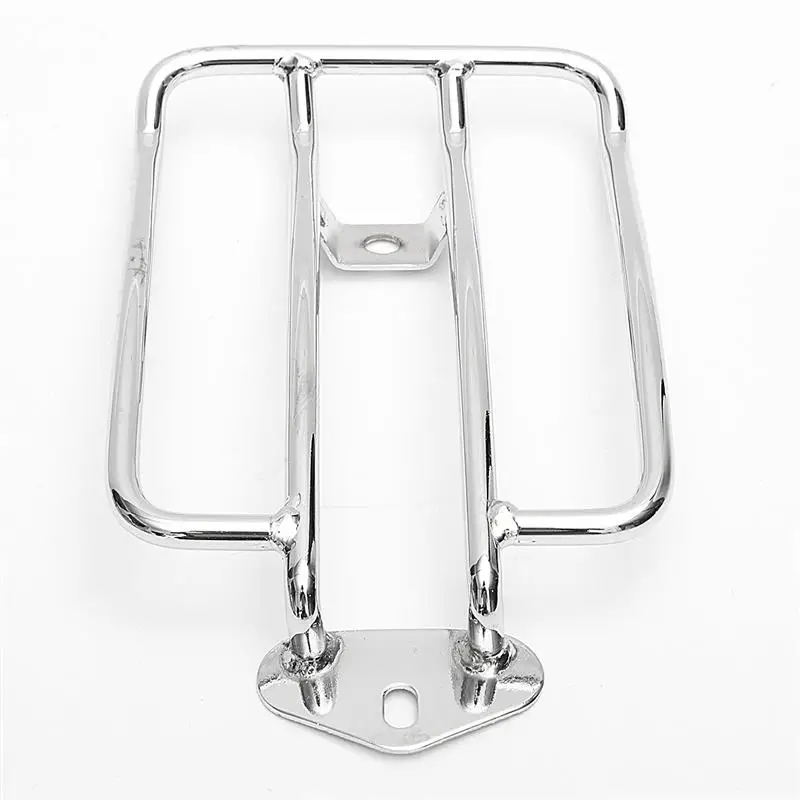 Silver Autobike Motor Luggage Tail Rack for Harley XL883 rear/1200 X4 Portaequipajes porte - bagages | Автомобили и мотоциклы