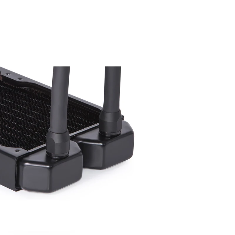 Комплект трубок и фитингов Alphacool Eisbaer TPV 12 7x7 6 мм 90 ° 30 см G1/4 дюйма с быстрым
