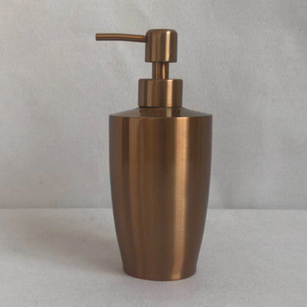 

Countertop Soap Lotion Dispenser Stainless Steel Liquid Lotion Dispenser Soap Container 400ml