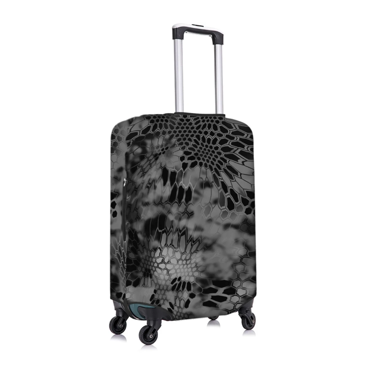 Personality Travel Accessory Luggage Covers High Elastic Fabric Protects Luggage From Dust And Scratches 18-32in Suitcase Cover