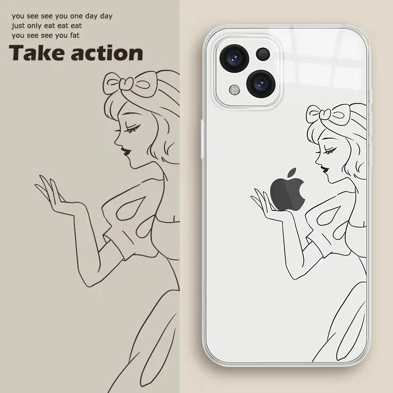 Фото Чехол для IPhone 11 12 13 Pro Max X Xr Xs Max 87 Plus №2