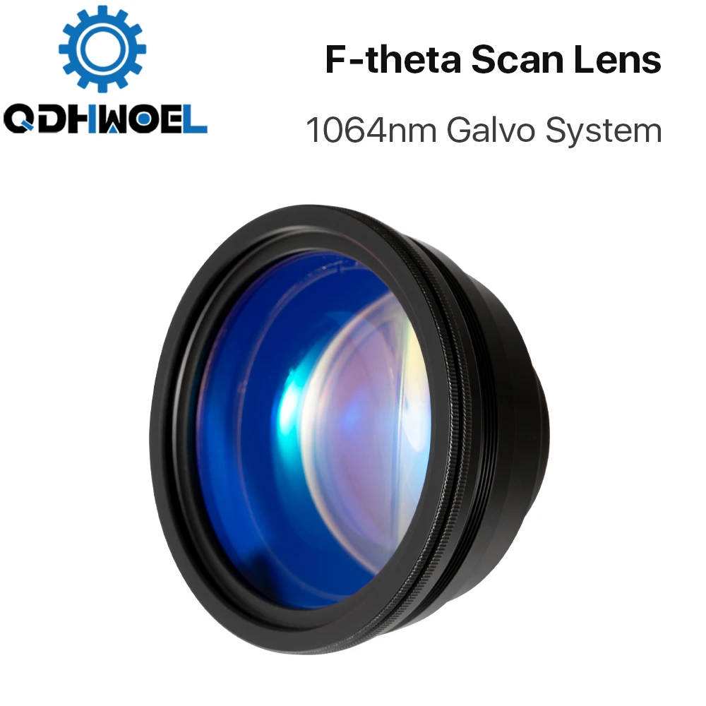 

F-theta Scan Lens Field Lens 1064nm 50x50 - 300x300 F63-420mm for 1064nm YAG Optical Fiber Laser Marking Machine Parts