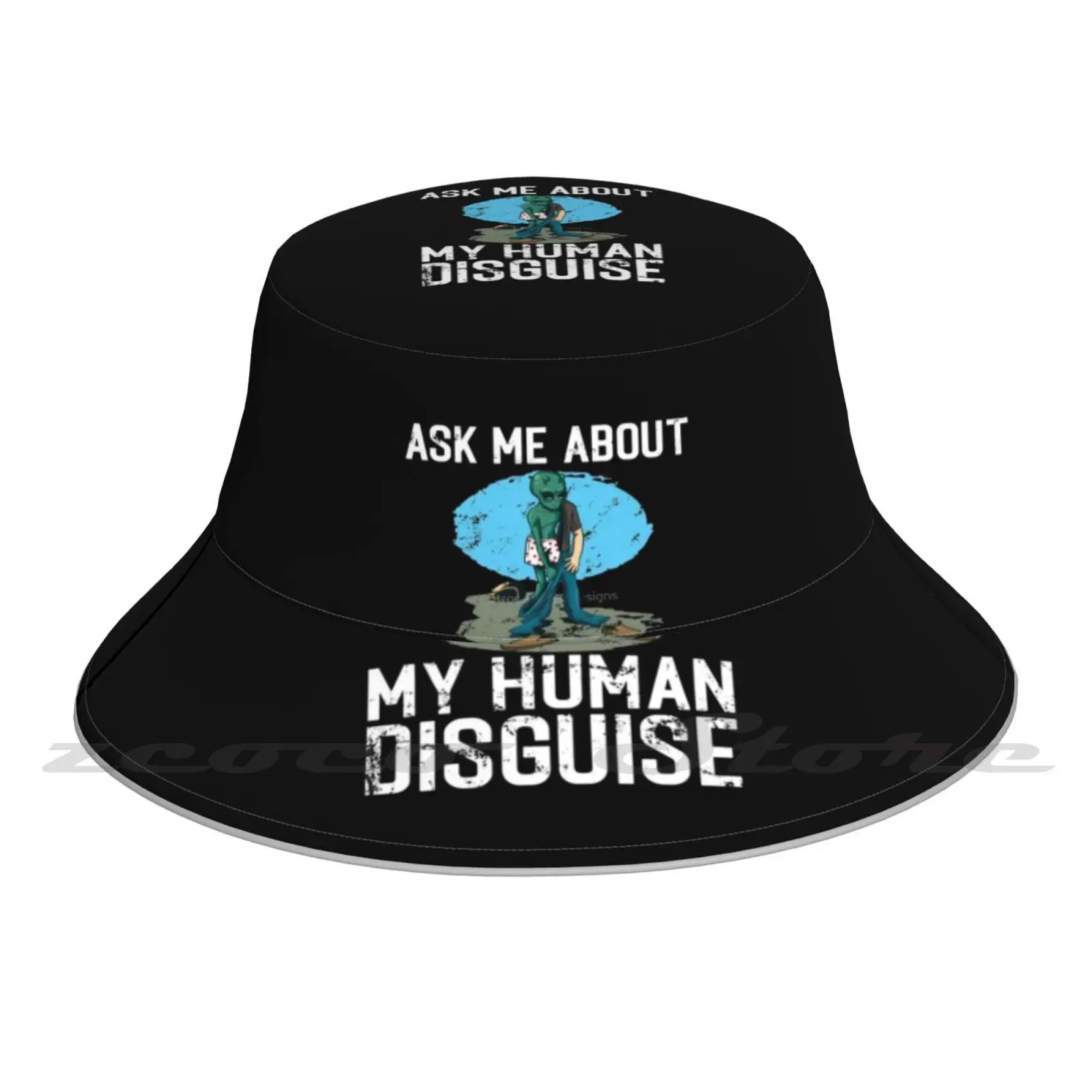 

Helloween спросите меня о моем человеческом маскировке Кепка Сделай Сам складной солнцезащитный козырек модная шляпа для отдыха Хеллоуин смешной костюм Helloween