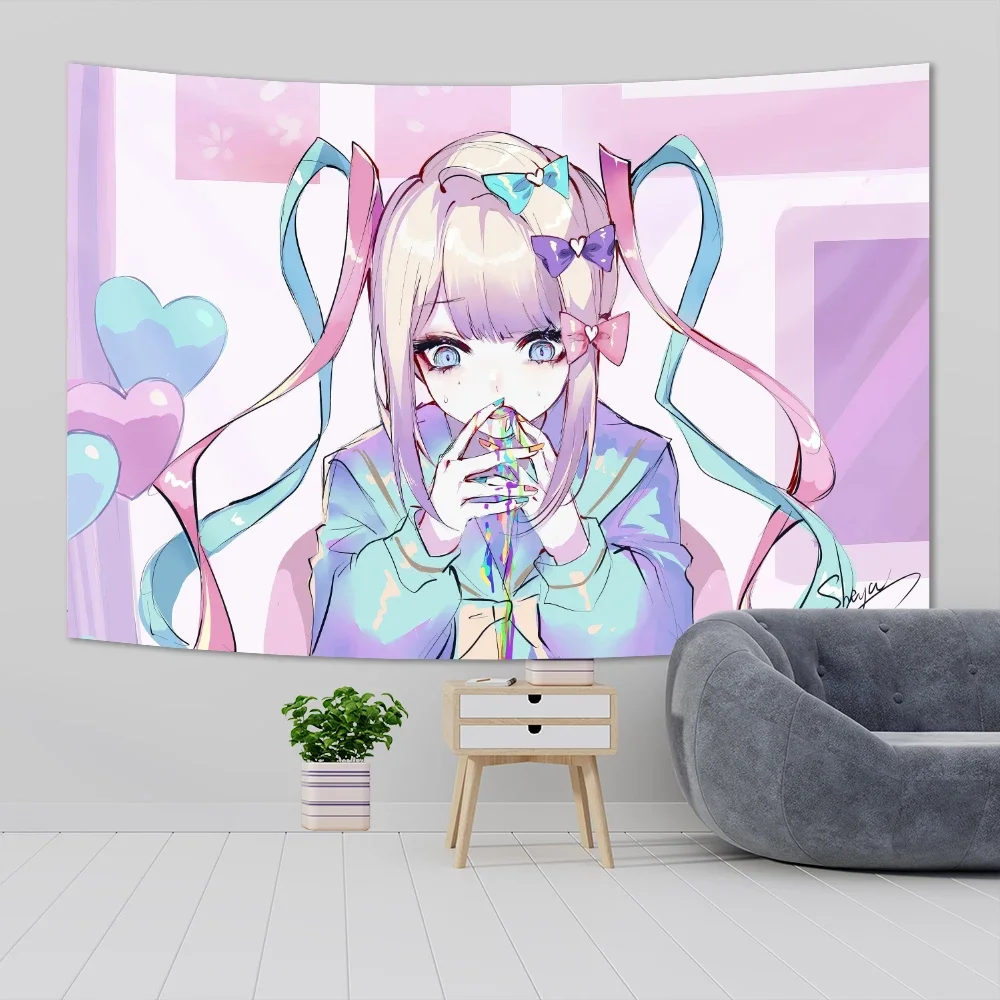 Аниме девушка Overdose Game Chart гобелен пазл аниме девушка 500 элементов