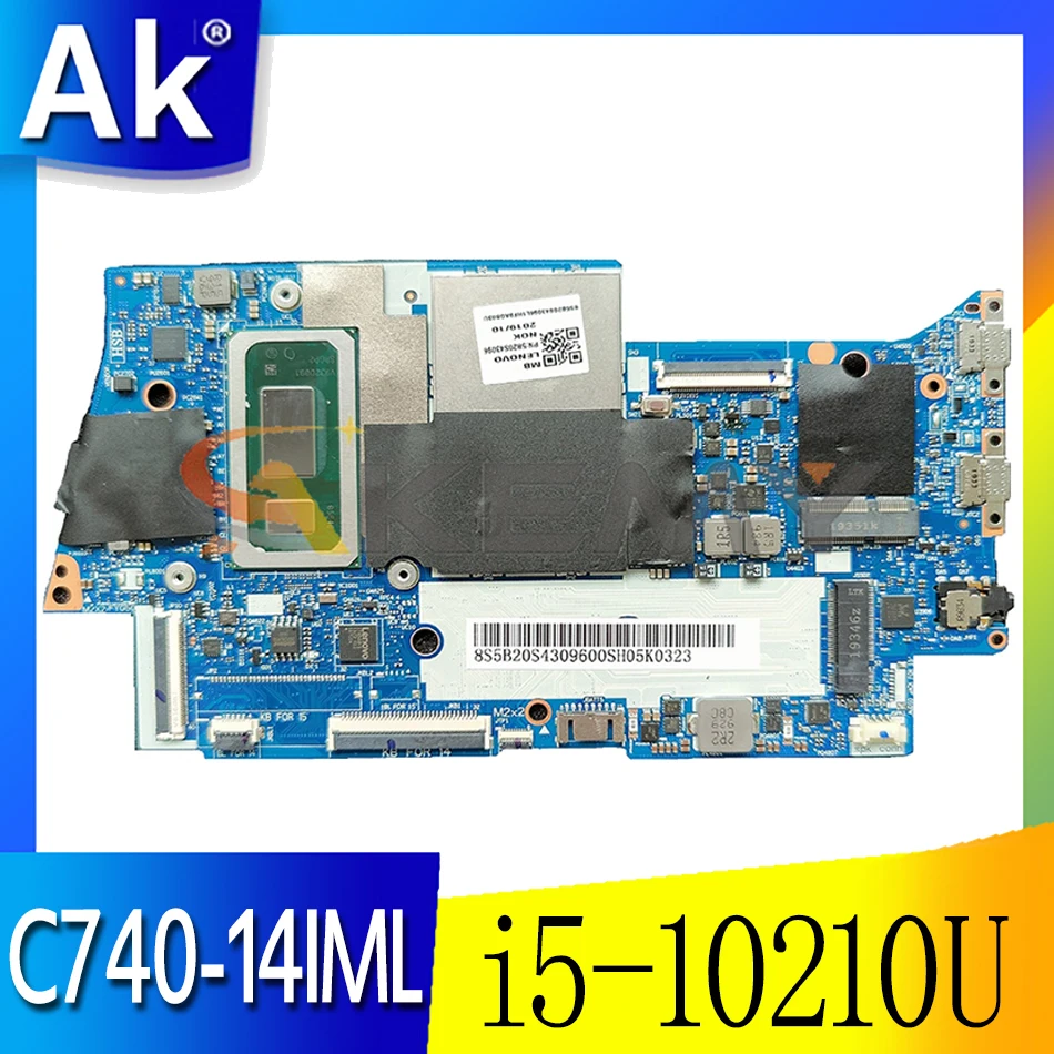 

Материнская плата для ноутбука Lenovo Yoga C740-14IML YOGA ручной работы FYG41
