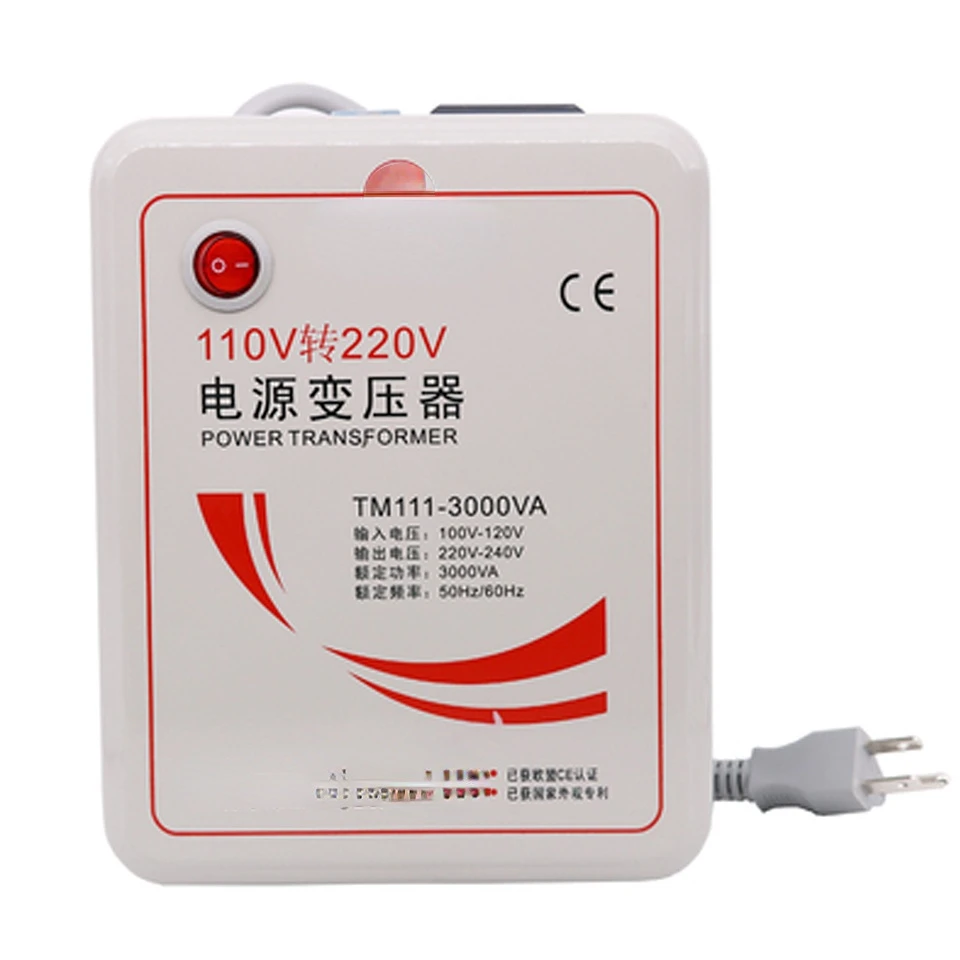 

TM111-3000VA трансформатор напряжения 110 В до 220 В