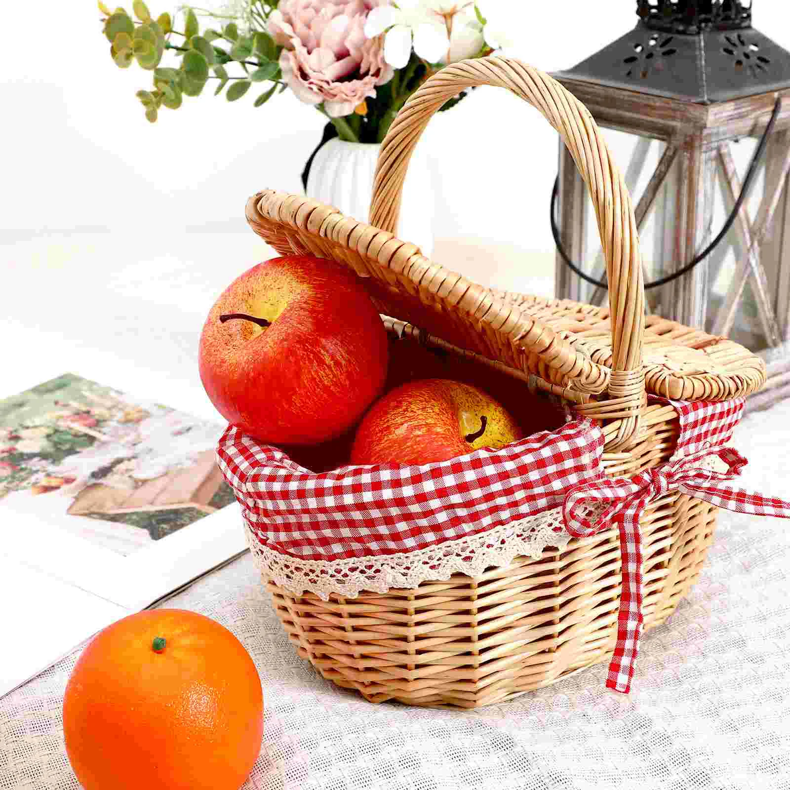 Сумочка из ротанга корзина для пикника детские ящики хранения тканый