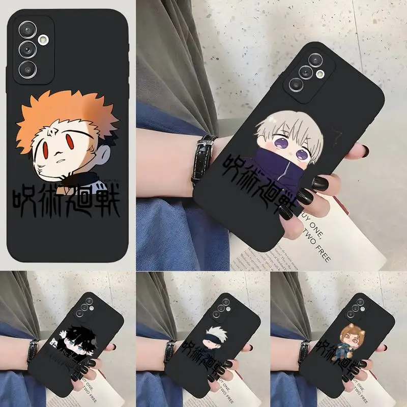 

Jujutsu Kaisen Cute Phone Case For Samsung S22Ultra S22 S30 S21 S10 E Plus Ultra Fe Lite S9Plus Trendy Funda Shell Cover