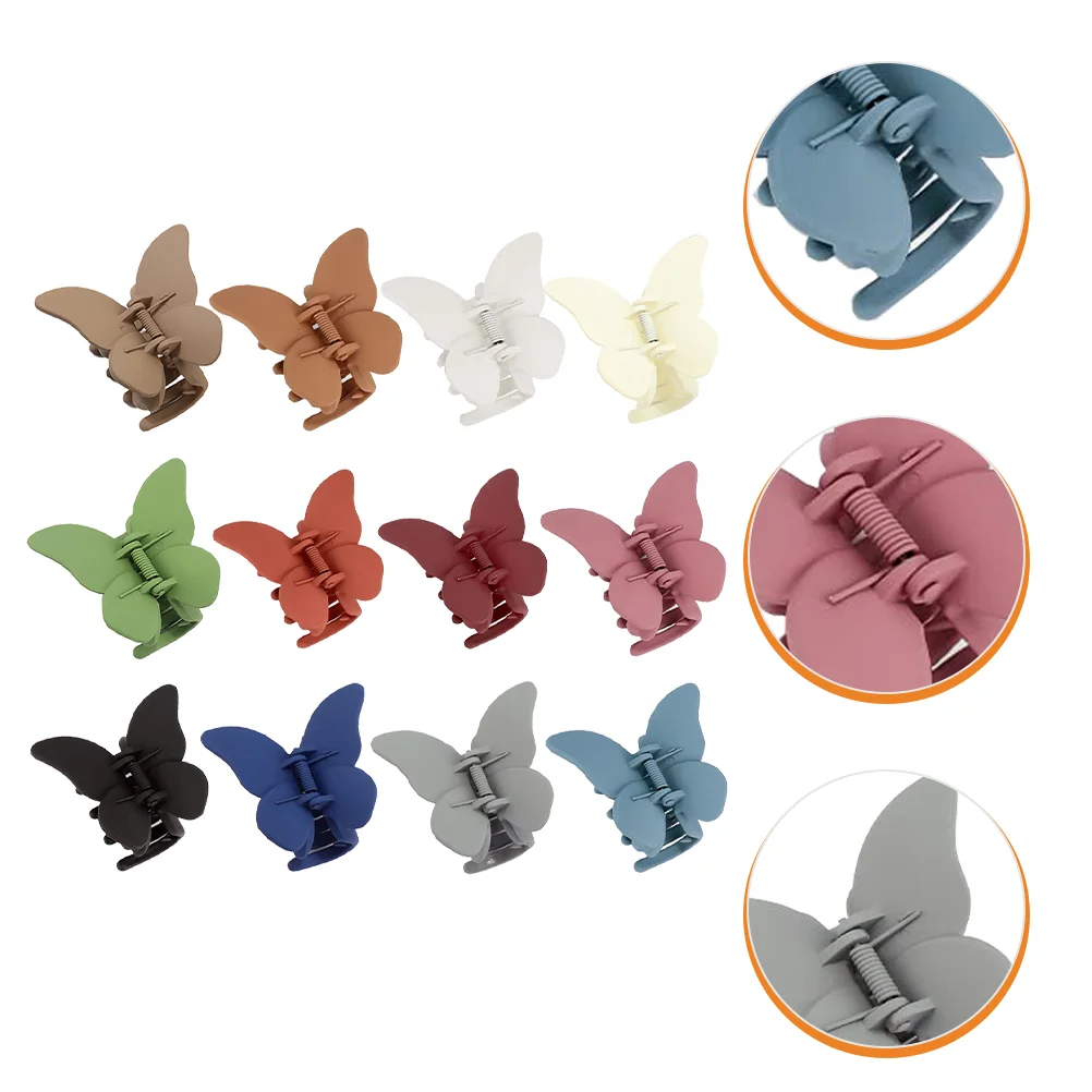

Hair Clipswomen Jaw Butterflies Accessories Thin Clawclip Decorative Medium Thick Clamp Barrettesacrylic Tortoise Grip Catch