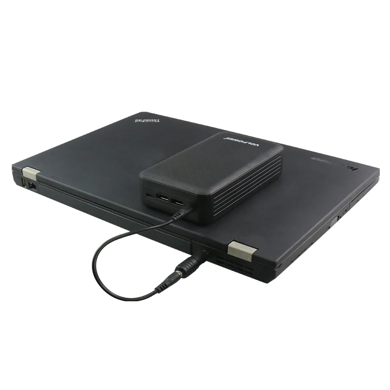 

Factory wholesale laptop power bank&19V 16.5V 12V DC battery 20000mah with ce/fcc/rohs/un38.3/msds certificate