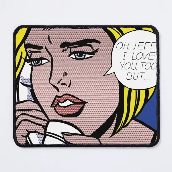 

Игровой коврик для мыши с изображением Джеффа и надписью «I Love You»