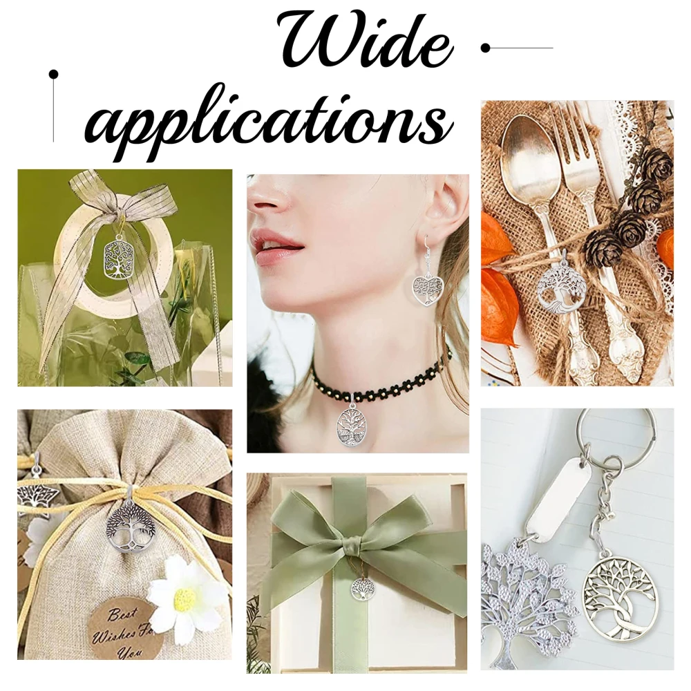 54Pcs Tibetan Style Alloy Pendant Mixed Shape Hollow Metal Charms for Jewelry Findings Making Earring Necklace DIY Crafts