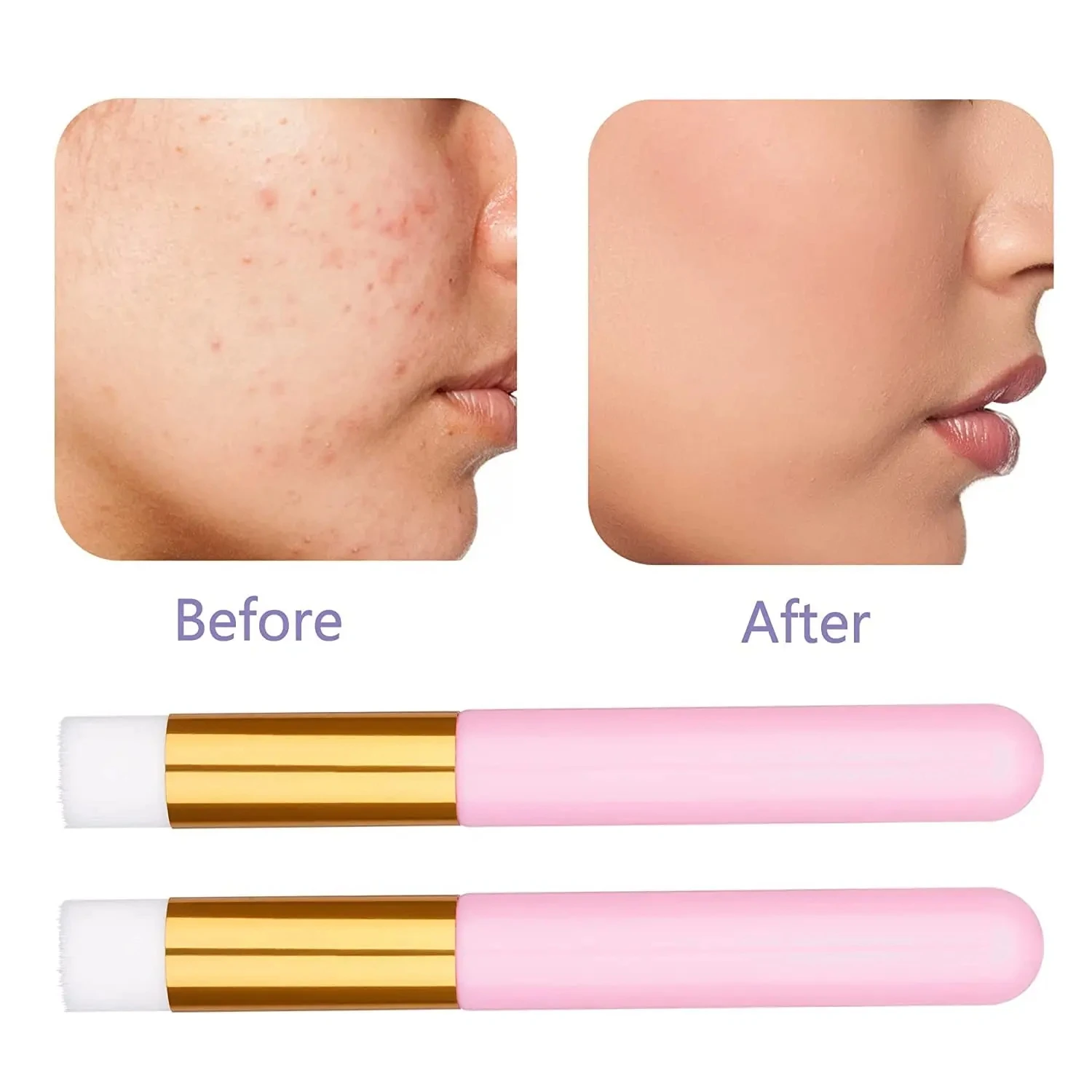 50 шт. щётка для чистки ресниц