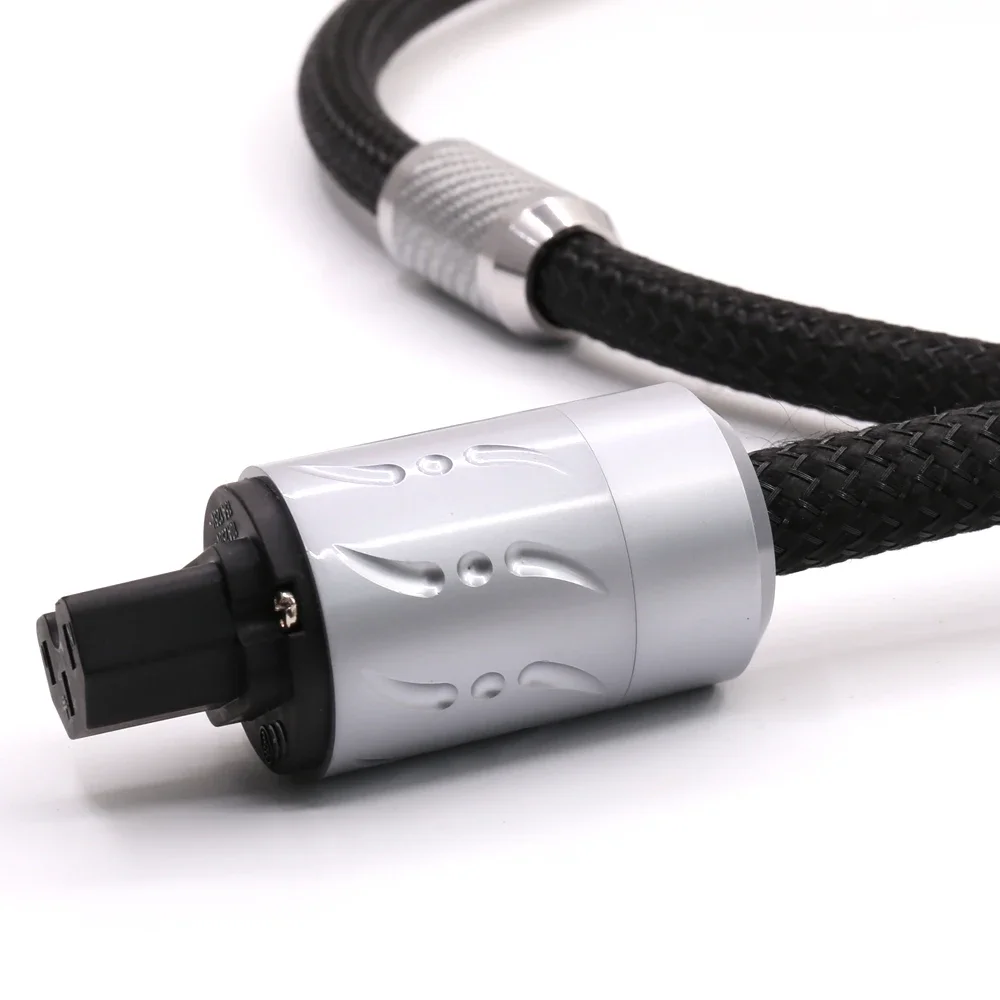 Hi End Viborg Multplex Медный аудиофильский шнур питания Кабель Powerflux с вилкой из чистой