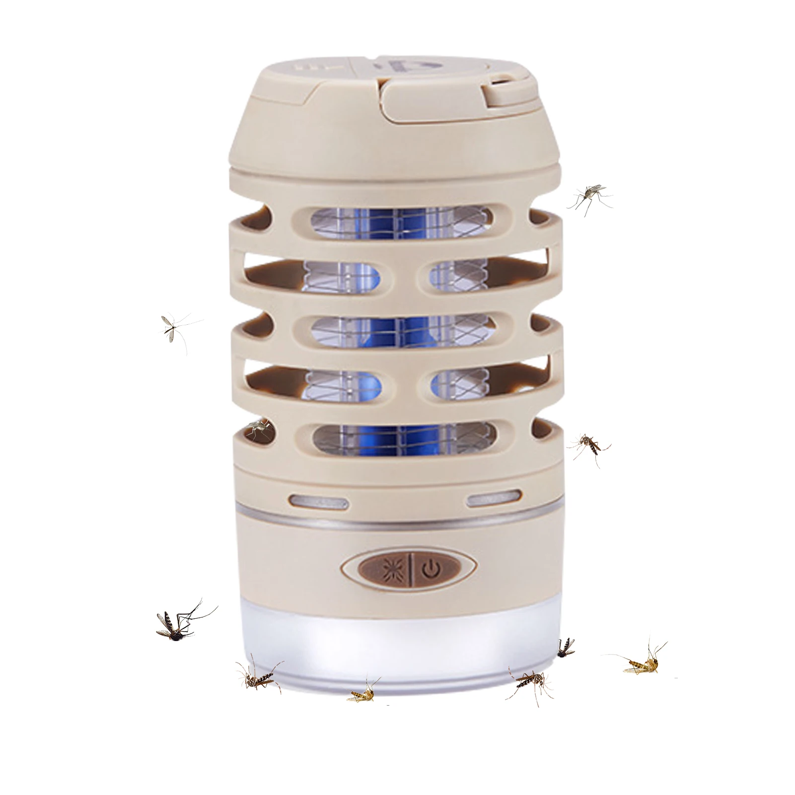 

2022 Factory Direct Supply Control Cage Mosquitoes Repelling Waterproof Mosquitoes Control Fly Outdoor Insect Killing Lamp