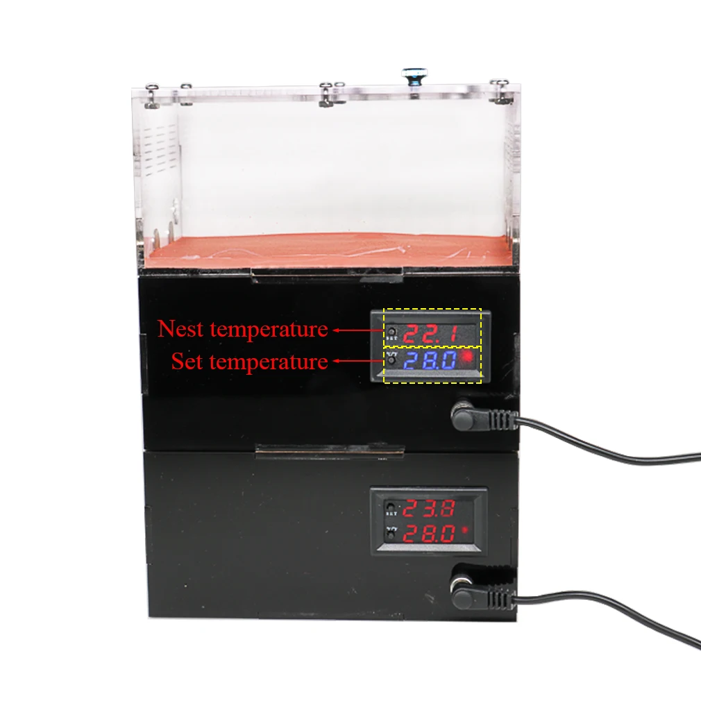 acrylic ant farm temperature control concrete ant nest infinite expansion insect house colony drinker anthill kit accessories free global shipping