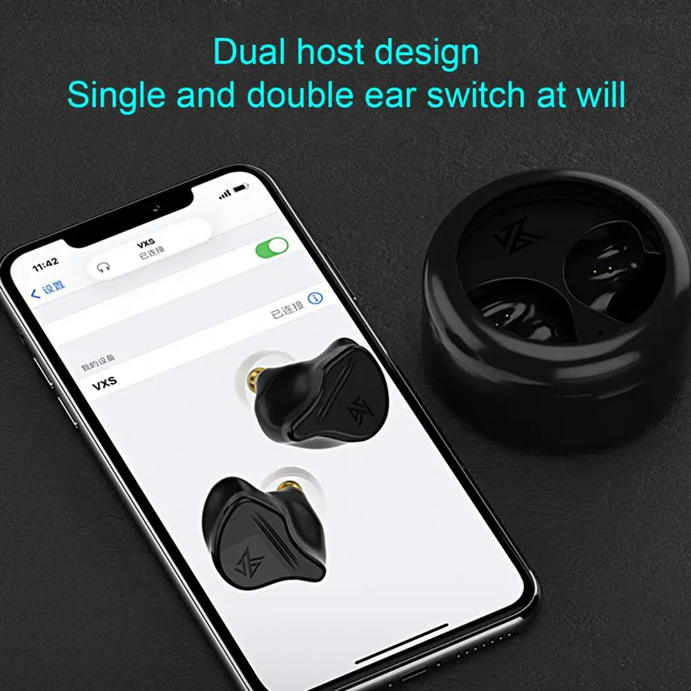 

Wireless Earphone HiFi Lightweight Automatic Pairing Bluetooth-compatible5.2 Subwoofer Earphone Earbud for Playing Games