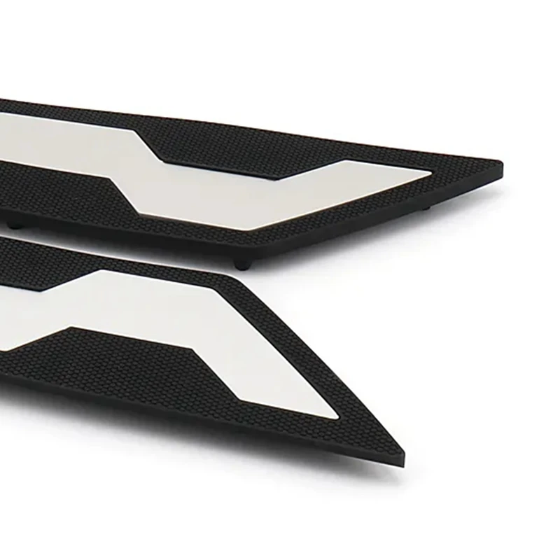 2 шт. боковые подножки для водителя комплект педалей черные и серебряные