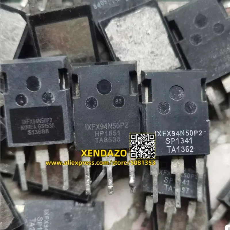 

5 pieces IXFX94N50P2 IXFX94N50 94N50 MOSFET TO-247 N-CH 500V 94A Power MOSFET