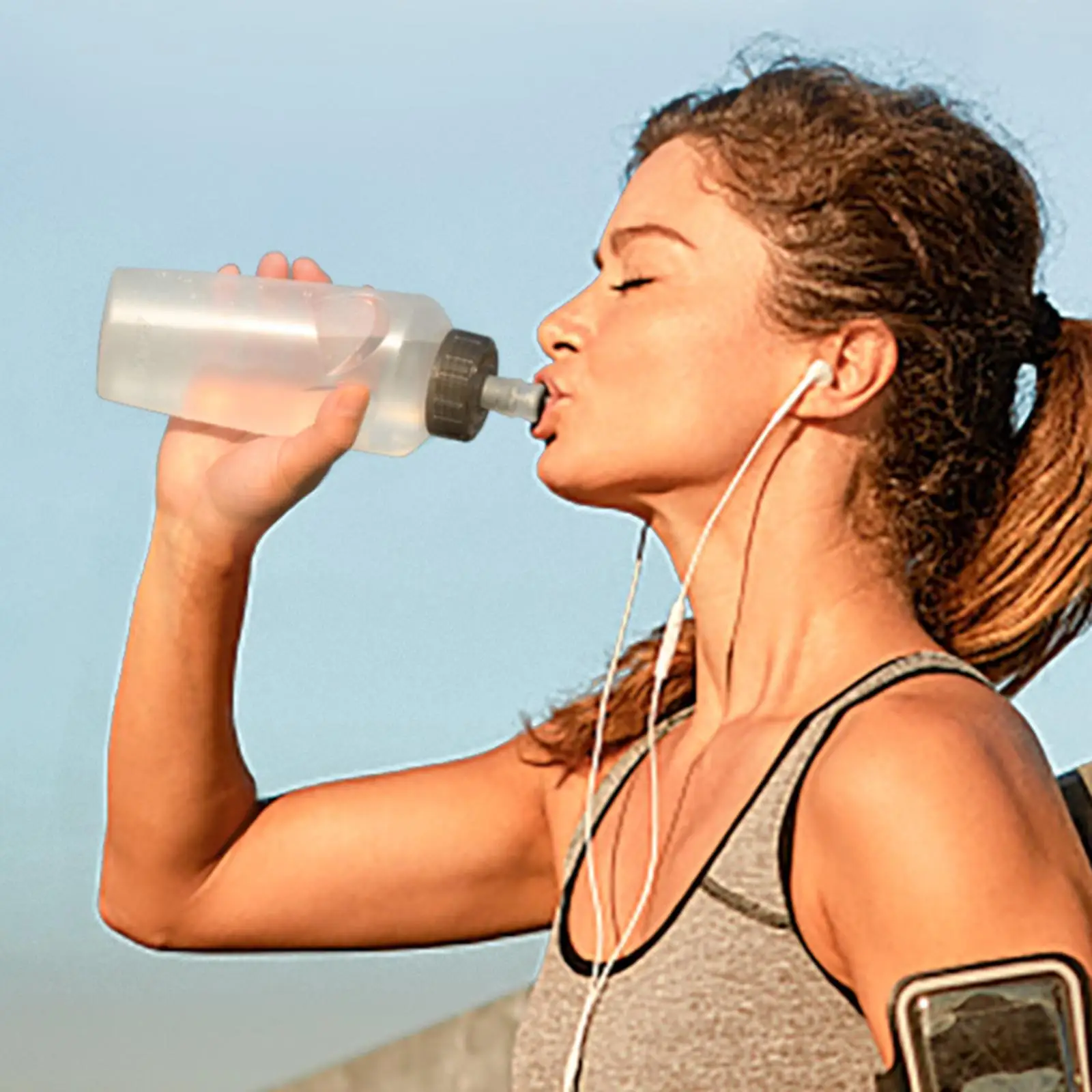 

Sports Water Bottle Lightweight BPA Cup Drinking Gym