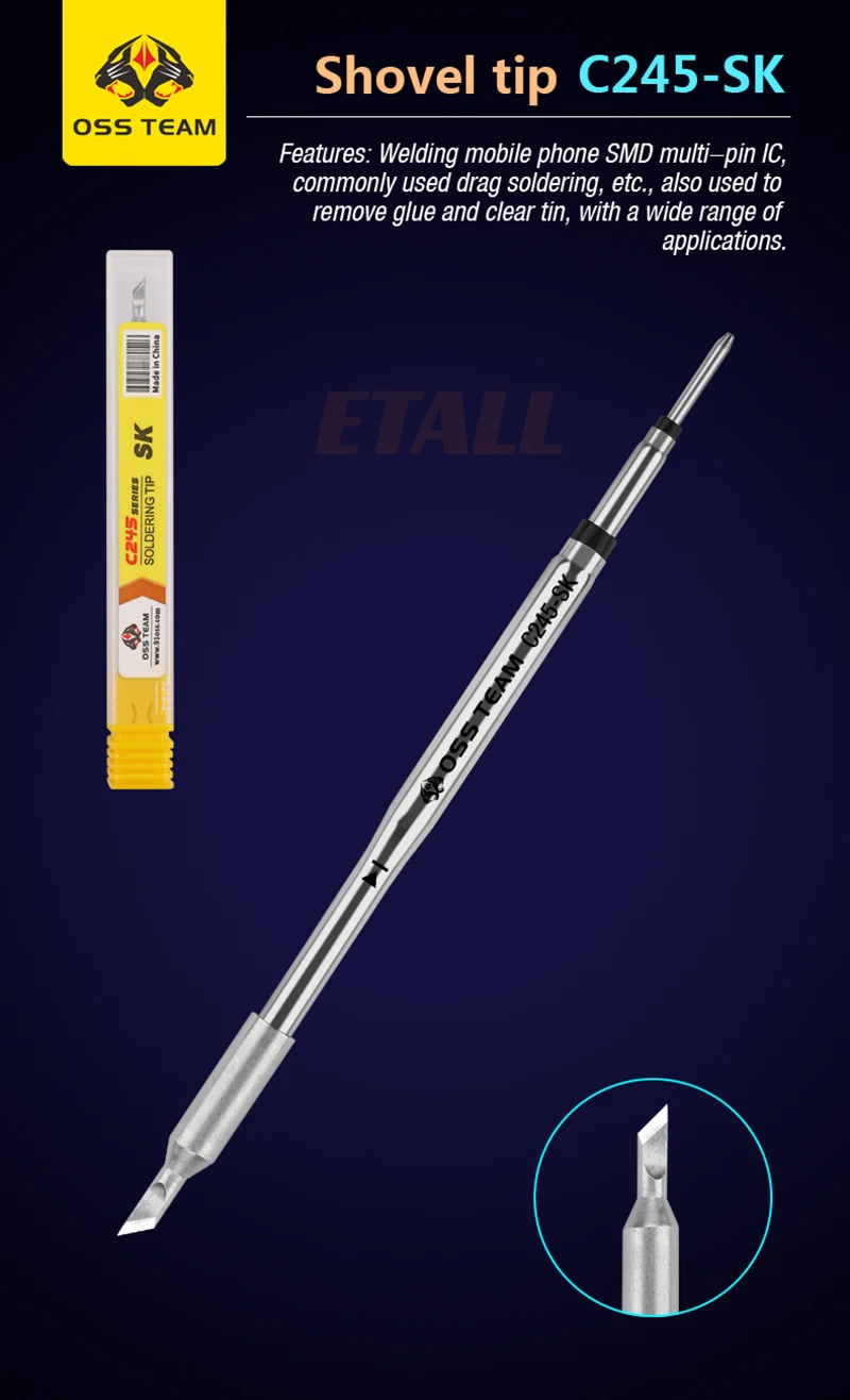 

Наконечники для паяльника OSS C245 C210 C115