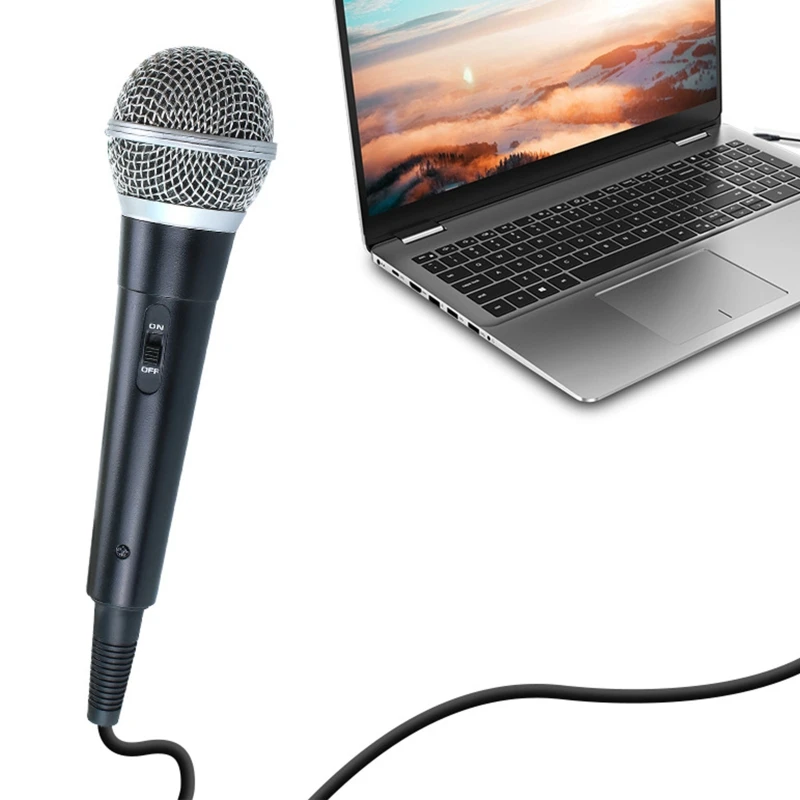 

Handheld Microphone Cardioid Vocal Microphone for Recording, Speech