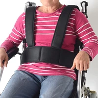 chest restraint clothing wheelchair restraint belt adjustable chest vest padded elderly patients rehabilitation care supplies