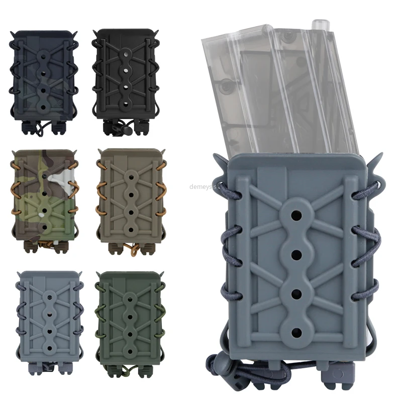 

5.56 / 7.62mm Fast Hunting Mag Pouches Molle System Tactical Pistol Nylon Pouches Military Shooting Belt Magazine Pouches Case