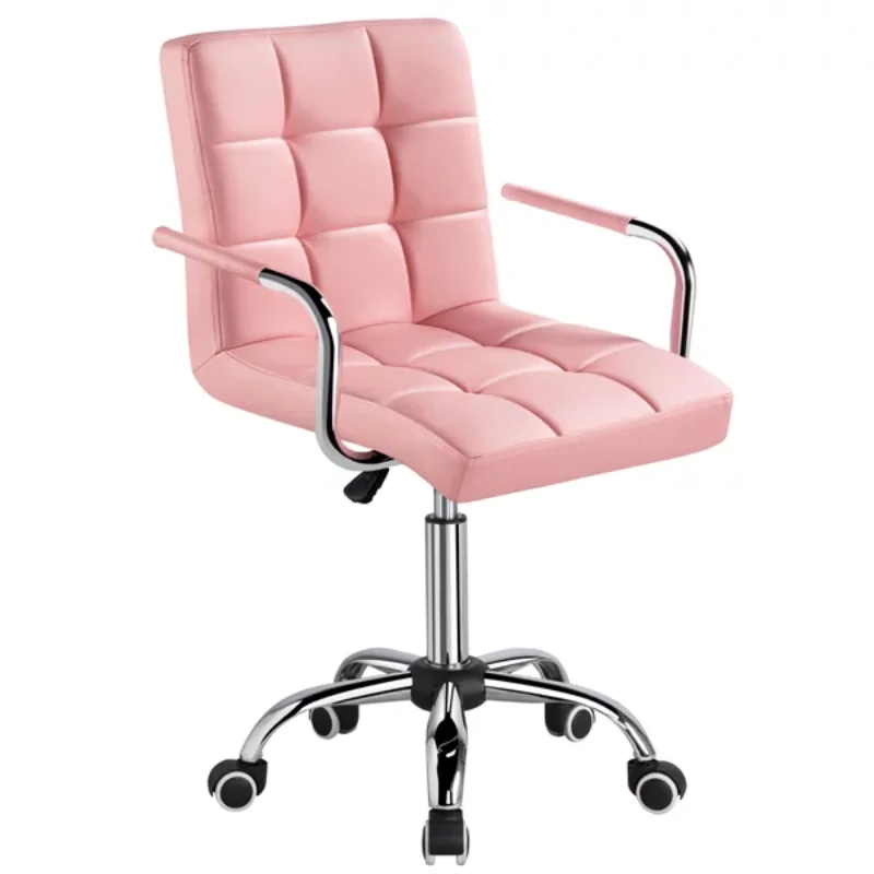 With Wheels, Pink Desk Chair