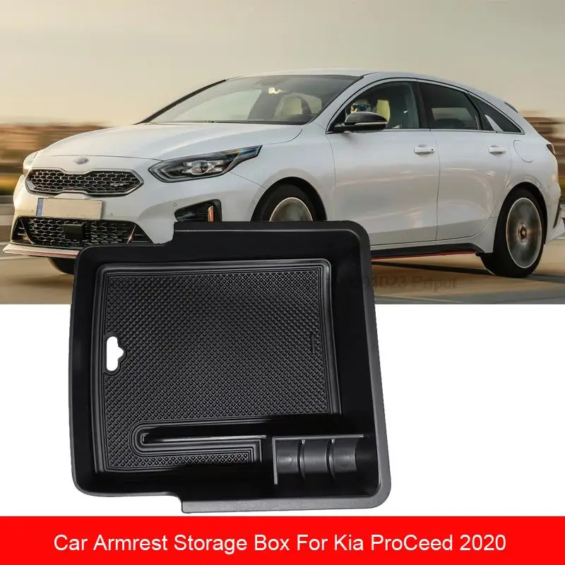 

Фотоэлемент для Kia 2020, центральный контрольный контейнер для хранения и поддержания порядка, автоматический Органайзер