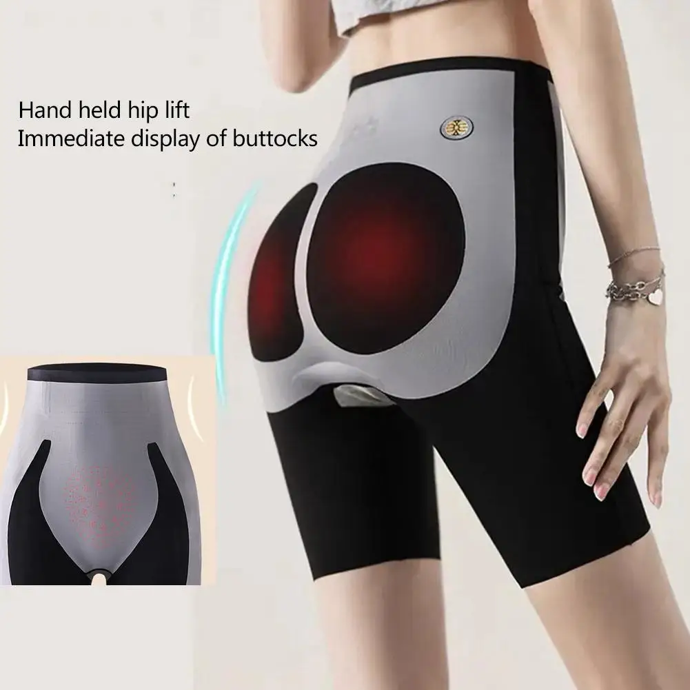 

Брюки женские бесшовные с завышенной талией, боди-шейпер в обтяжку живота, штаны для тренировок, шорты для контроля живота, 5D