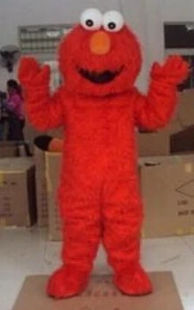 Костюм-талисман Элмо с изображением синего печенья монстра маскоттера костюм