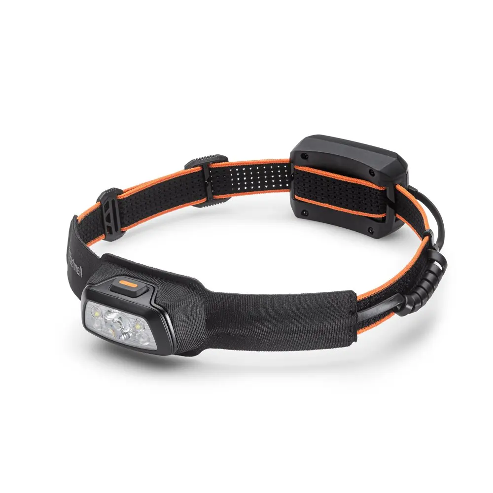 

500 Lumen Rechargeable Multi-Color Flexible Comfort Headlamp - Black & Orange