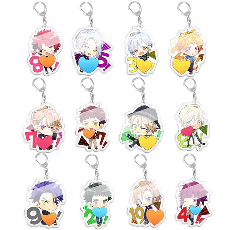 Мультяшный аниме A3! Брелок с акриловыми цифрами фигурка сакума Сакуя сусусуи масуси минаки цузуру чигасаки итару Подвеска Брелки