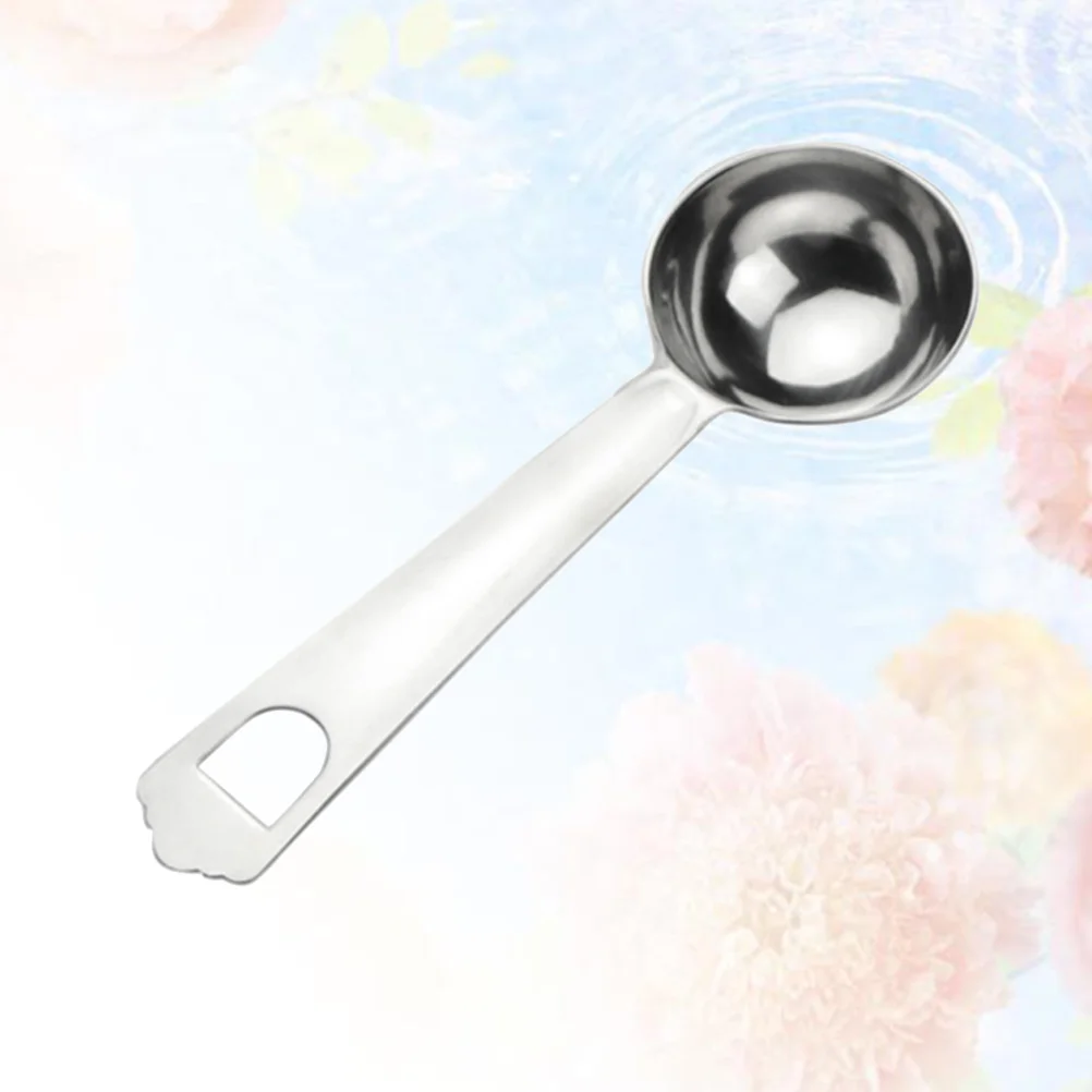 

Spoons Measuring Coffee Spoon Scoop Powder Metal Baking Fruit Handle Long Bead Steel Milk Liquid Or Dry Kitchen Teaspoons