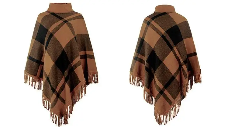 Рисунок 3 - Женская свободная теплая шаль