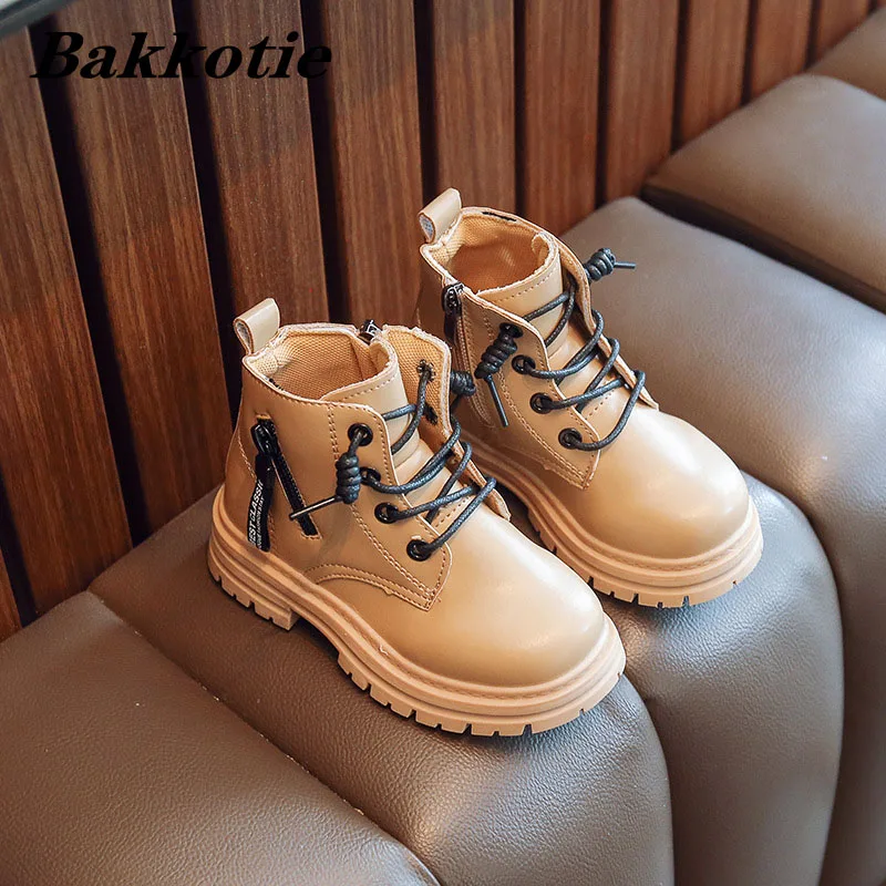 

Kids Boots 2022 Autumn Winter Children Boys Fashion Ankle Chelsea Chelsea Boots Baby Girls Brand Shoes Toddlers Soft Platform