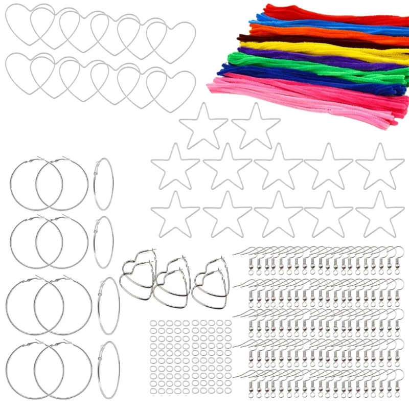 

Colorful Chenille Stems Pipe Cleaners DIY Handmade Craft Supplies Earrings Materials Supplies for Crafts and Decoration