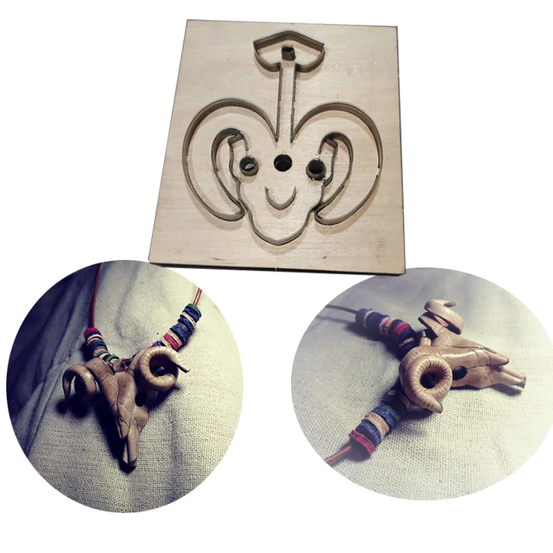 

Laser knife mold customized leather knife mold knife mold hand leather tool mold ox head knife mold