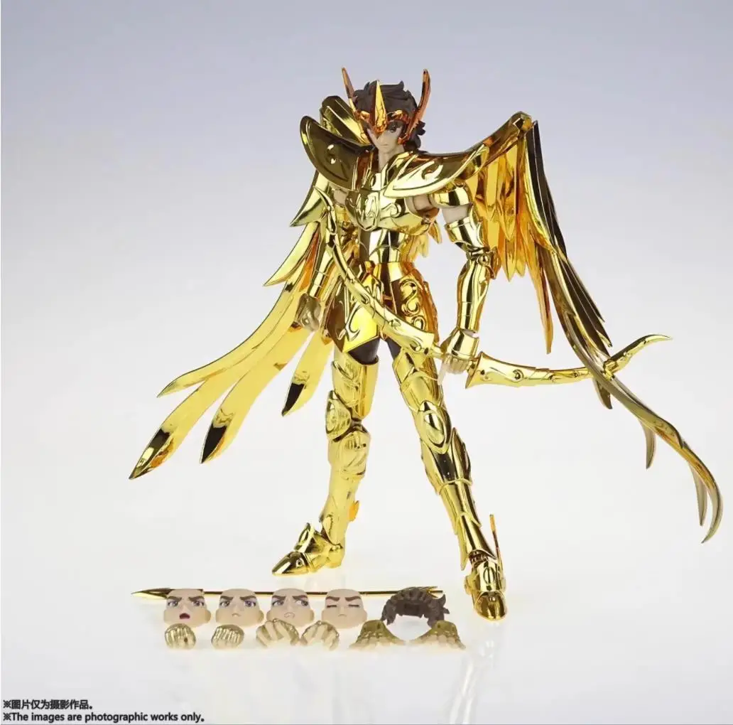 

In Stock Jm Mst Model Toys Saint Seiya Cloth Myth EXM Sagittarius Aiolos Anime Mirrored Metal Action Figures Anime Figura Gift